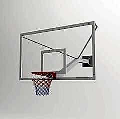 Duvara Monte Basketbol Potası Cam Panya 20 mm