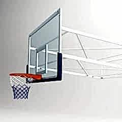 Duvara Monte Basketbol Potası Mekanik Cam Panya 15 mm