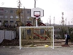 Futbol Kaleli Basketbol Potası