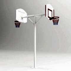 Tek Direk Çift Yönlü Basketbol Potası