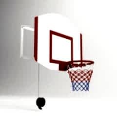 Püsküllü Basketbol Çember Filesi