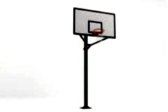 Basketbol  Potası Tek Direk Profil Fiber Panya 105x180