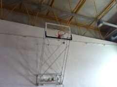 Basketbol Potası Duvara Montaj Yükseklik Ayarlı 10mm Cam (ak) 105*180