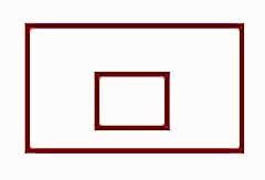 Basketbol  Panyası  MDF 105 X 180 CM