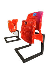 Şişirme Tip Katlanır Tribün Koltuğu